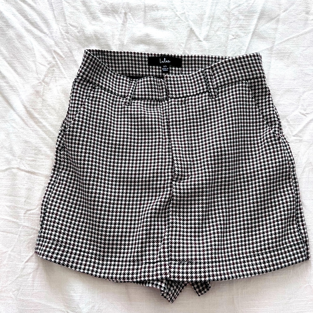 Lulu’s Gingham Skort